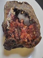 2nd Lrg Rare Mexican Bouquet Plume Agate Found Laguna Mexico 502g Smithsonian  picture