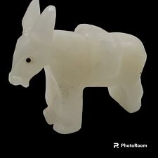 Stone Carved Donkey Mule Burro Toothpick Holder Figurine  Mexico picture