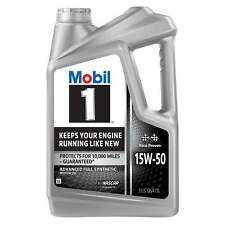 Mobil 1 Advanced Full Synthetic Motor Oil 15W-50, 5 Quart picture