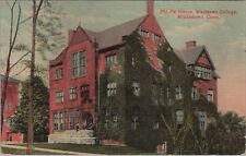 Phi Psi House Wesleyan College Middletown Connecticut 1915 PM Postcard picture