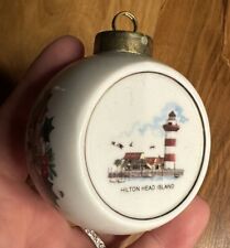 Vintage Hilton Head South Carolina Christmas Ornament  picture
