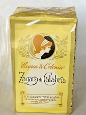 Vintage ZAGARA DI CALABRIA 2.5 oz Eau de Cologne Made in Italy ~ New in Box picture