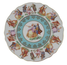 Victorian Courting Couple Plate ~ Fragonard Carlsbad by JKW Decor Bavaria 10
