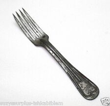 1918 WWI US Mess Kit Steel Fork w solid closed handle each E4500 picture