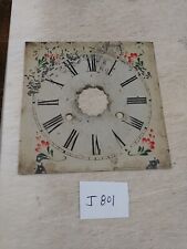 ANTIQUE CHAUNCEY JEROME OGEE CLOCK METAL DIAL picture