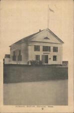 1935 Plympton,MA School House Plymouth County Massachusetts A.M. Simon Postcard picture