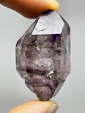 RARE Scepter 2x Moving Bubble ENHYDRO Shangaan Amethyst Zimbabwe 22.4g S23 picture
