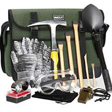 INCLY 15 PCS Geology Rock Pick Hammer Kit 32oz Hammer picture