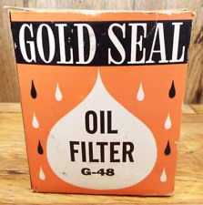 Gold Seal GF-48 Oil Filter Vintage 1960S NOS FORD/LINCOLN/MERCURY picture