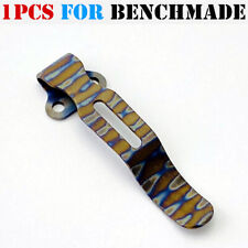 Titanium Deep Carry Back Pocket Clip For Benchmade /Emerson /ProTech /ZT Knife picture