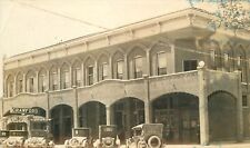 Postcard RPPC New Mexico Carlsbad 1920 Crawford Hotel autos 23-8208 picture