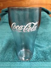 New Coke COCA COLA Logo Clear Plastic Restaurant style glasses craft picture