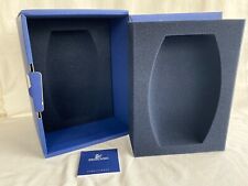 Swarovski Crystal Vase Leaves #660733 BOX & CERTIFICATE ONLY picture