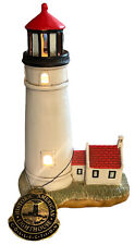 Lefton Lighthouse Figurine Historic American Portland Head Lighted 11