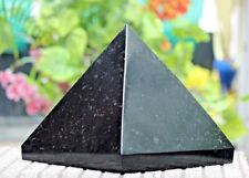 Huge 250MM Natural Black Tourmaline Stone Healing Metaphysical Power Pyramid picture