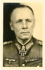 Erwin Rommel (Germany) ~ Signed Autographed Postcard Photo Desert Fox ~ JSA LOA picture