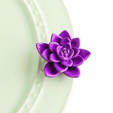 nora fleming Get Growing (Purple Flower) A243 - Hand-Painted Ceramic Holiday... picture