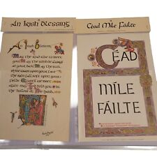 An Irish Blessing , And Cead Mile Failte Wall Art picture