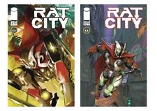 🔥SPAWN RAT CITY #6 - A/B LOT OF 2 - NM Image comics 9/25/24🔥 picture