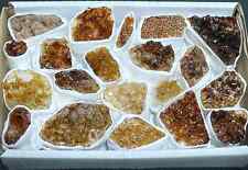 Citrine Druzy Crystal Cluster Wholesale Box Flat Healing Crystals And Stones picture
