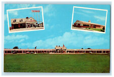 c1950s Southern Belle Motel & Restaurant Mt. Olive North Carolina NC Postcard picture
