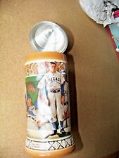 Favorite Past Times The Dugout Stein Budweiser Anheuser Busch Sat Evening Post picture