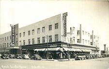 Postcard RPPC 1930s California Hotel Santa Rosa autos occupational CA24-163 picture