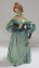 Goebel Fashion Lady Figurine WOMAN Demure Elegance 1835 VINTAGE W. Germany Blue picture