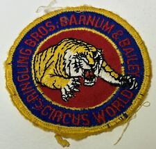 Vintage 1950’s Ringling Brothers Barnum & Bailey Circus World Advertising Patch picture