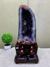 29.26LB TOP Natural Amethyst geode quartz crystal Furnishing articles Healing picture