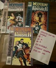 Wolverine and the Punisher Damaging Evidence 1 2 3 COMPLETE SET • Marvel 1993 picture