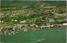 c1960s PRINCE RUPERT, B.C. Canada Postcard Aerial / Airplane View / Unused picture