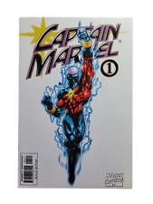 Captain Marvel #1 (2000) White Limited Edition variant cover NM/NM+ RAW BOOK picture