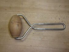 VTG. Androck Dough Pastry Wood Roller with Handle Kitchen Baking Farm P picture