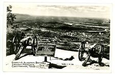 1940s? RPPC - Garrity's Battery, Lookout Mountain - Chattanooga, Tennessee picture