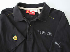 Ferrari Polo Shirt Black Puma Size M *3Fg0827a6 picture