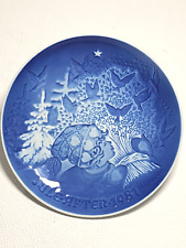 Vtg Bing Grondahl Copenhagen Porcelain Christmas Plate 