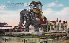 VINTAGE 1950 POSTCARD: Elephant Hotel Tourist MARGATE CITY ATLANTIC CITY, NJ picture