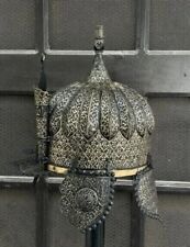 Medieval Ottoman Turkish Warrior Helmet Arabic Writing Islamic Helmet/Turban picture