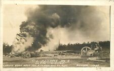 Postcard RPPC C-1915 Texas Ranger Perkins Well Oil industry occupation 23-11092 picture