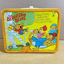 Vintage 1983 Thermos The Berenstain Bears Metal Lunchbox picture