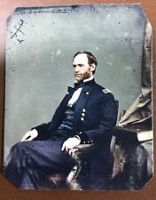 civil war General William T Sherman tintype C038RP picture