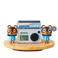 Animal Crossing Ichiban Kiji Prize Last One Alarm Clock Tsubukichi & Mamekichi  picture