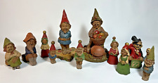 Vintage Tom Clark Gnome Lot Of 11 Big & Small Halloween & Valentine's Day Signed picture