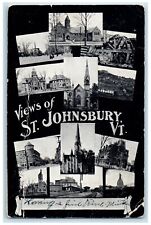 1906 Views Of St. Johnsbury Danville Vermont VT Multiview Antique Postcard picture