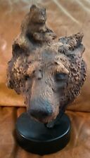 Rick Cain Where Bear Sculpture Limited Edition 876/2000 picture