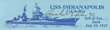 Richard Thelen Signed Autographed Bookmark USS Indianapolis Survivor WWII picture