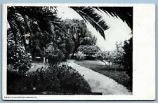 Antique Postcard~ Park Scene~ Pomona, California~ CA picture