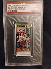 1961 PRIMROSE POPEYE 3RD SERIES #32 WHATCHA MEAN PSA 9 20603169 picture
