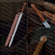 Serpent Breath Uthred The Last Kingdom Carbon Steel Sword Medieval Collectible picture